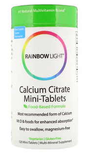 Rainbow Light Calcium Citrate Mini-Tablets