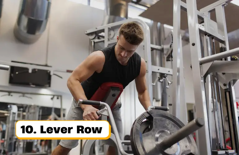 Best Pull-Up Alternatives - Lever Rows
